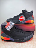 Sz 12.5M Jordan 3 Rio Black - Brand New, Original Box