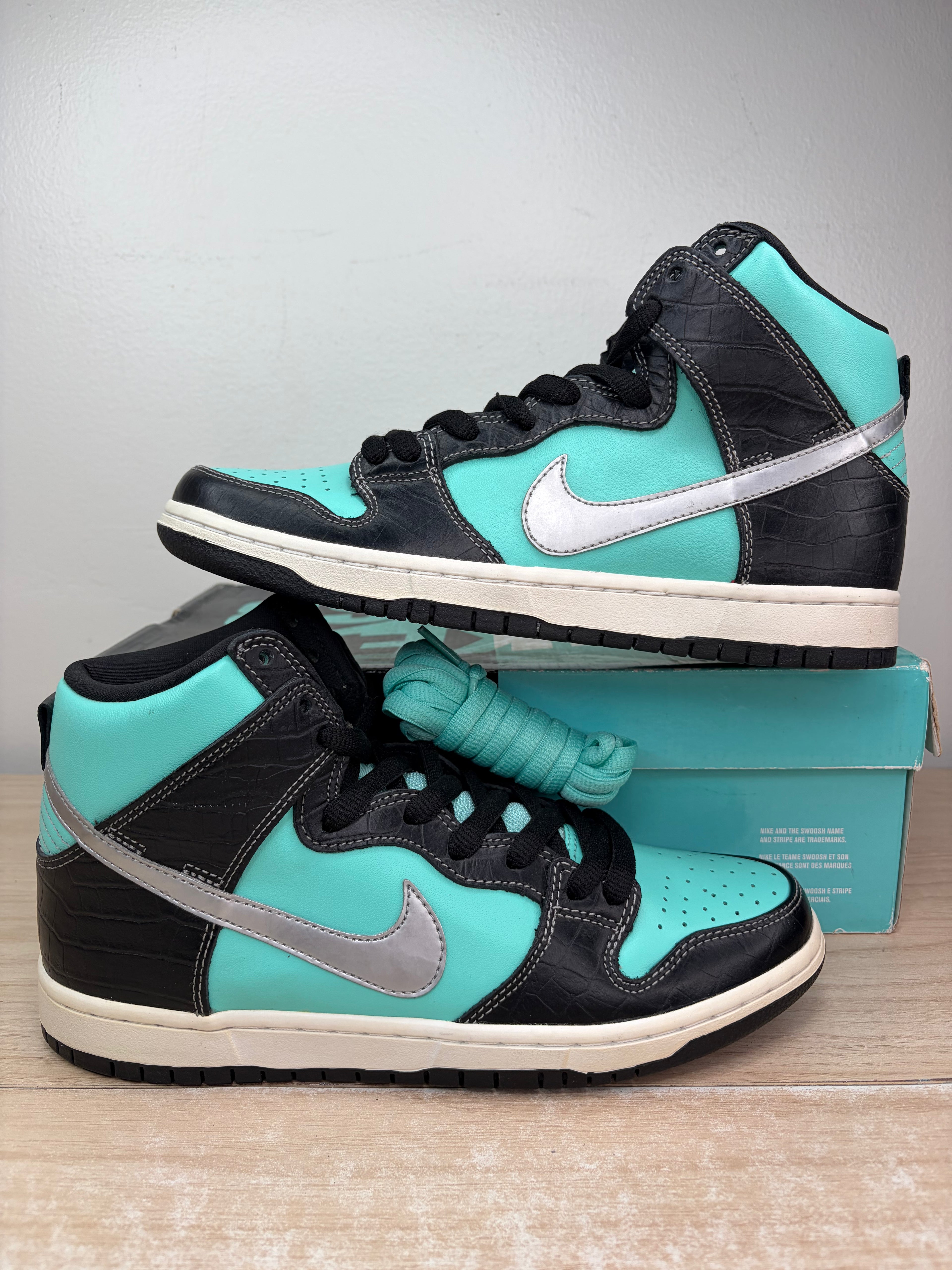 (2014) sz 8.5M Nike SB High Diamond Supply Co - Brand New, Original Box