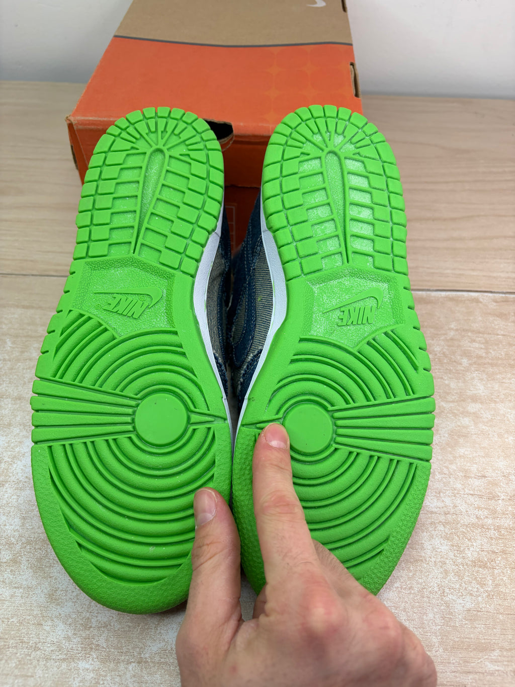 (2004) Sz 6Y (7.5W) Dunk Low Denim Hulk - Brand New, Original Box
