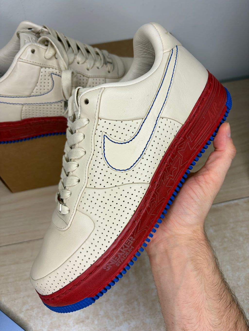 (2007) sz 9M AF1 Low Supreme ‘Philly’ - Preowned, No Box