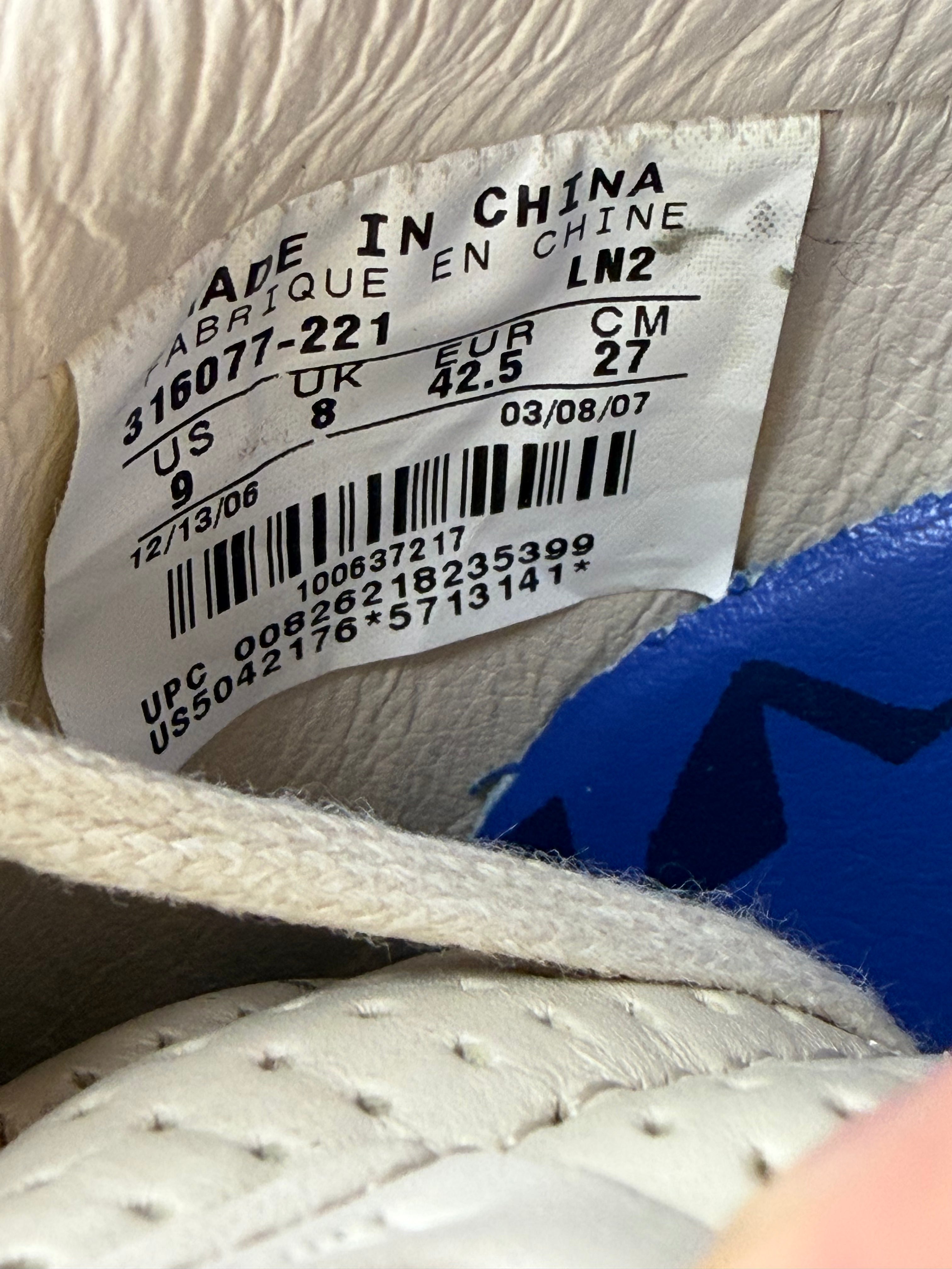(2007) sz 9M AF1 Low Supreme ‘Philly’ - Preowned, No Box