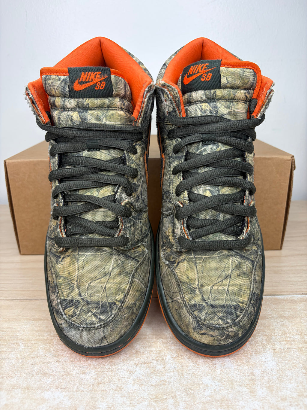 (2016) sz 9.5M Nike SB Mid Realtree Camo - Preowned, No Box