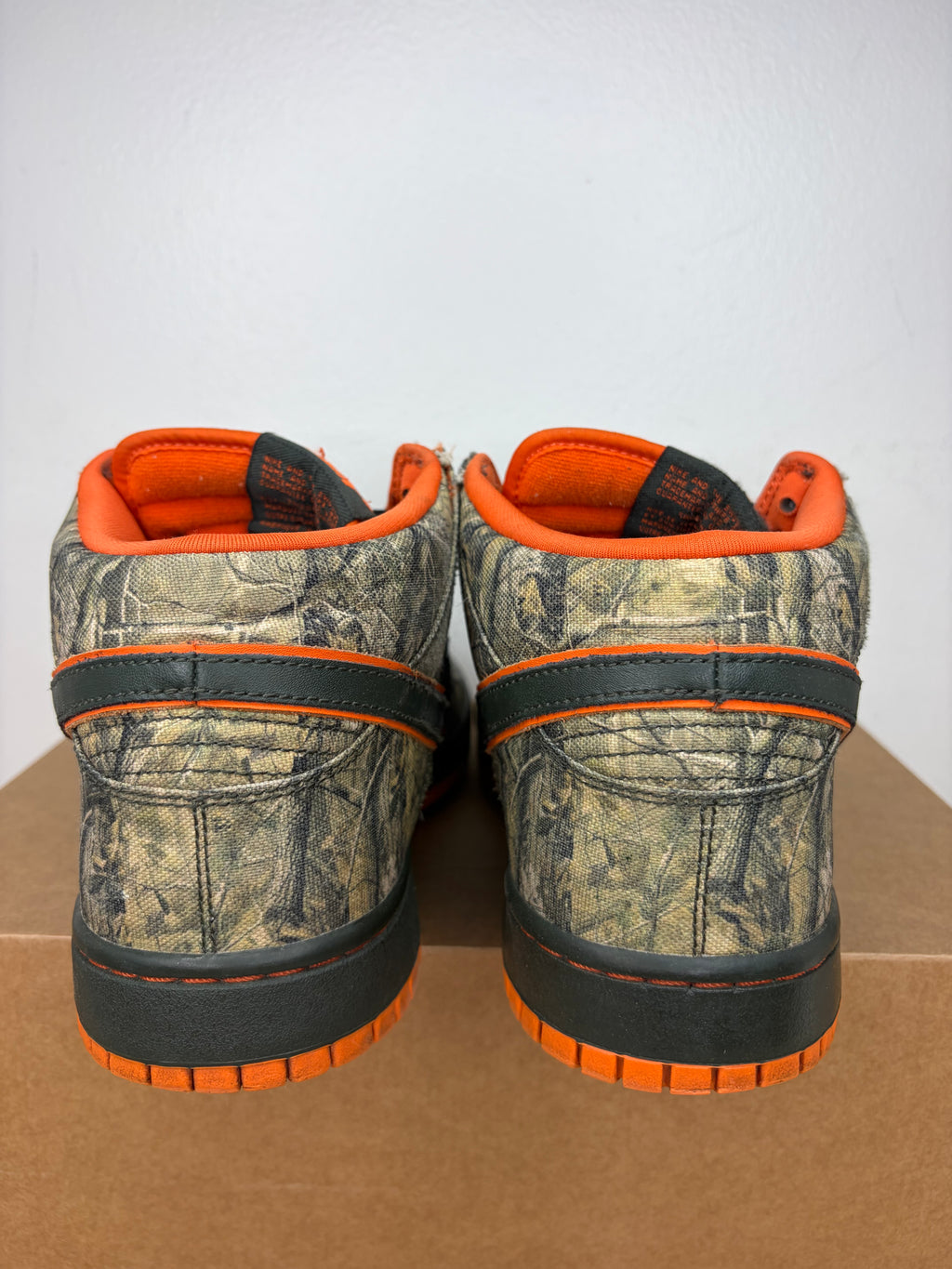 (2016) sz 9.5M Nike SB Mid Realtree Camo - Preowned, No Box