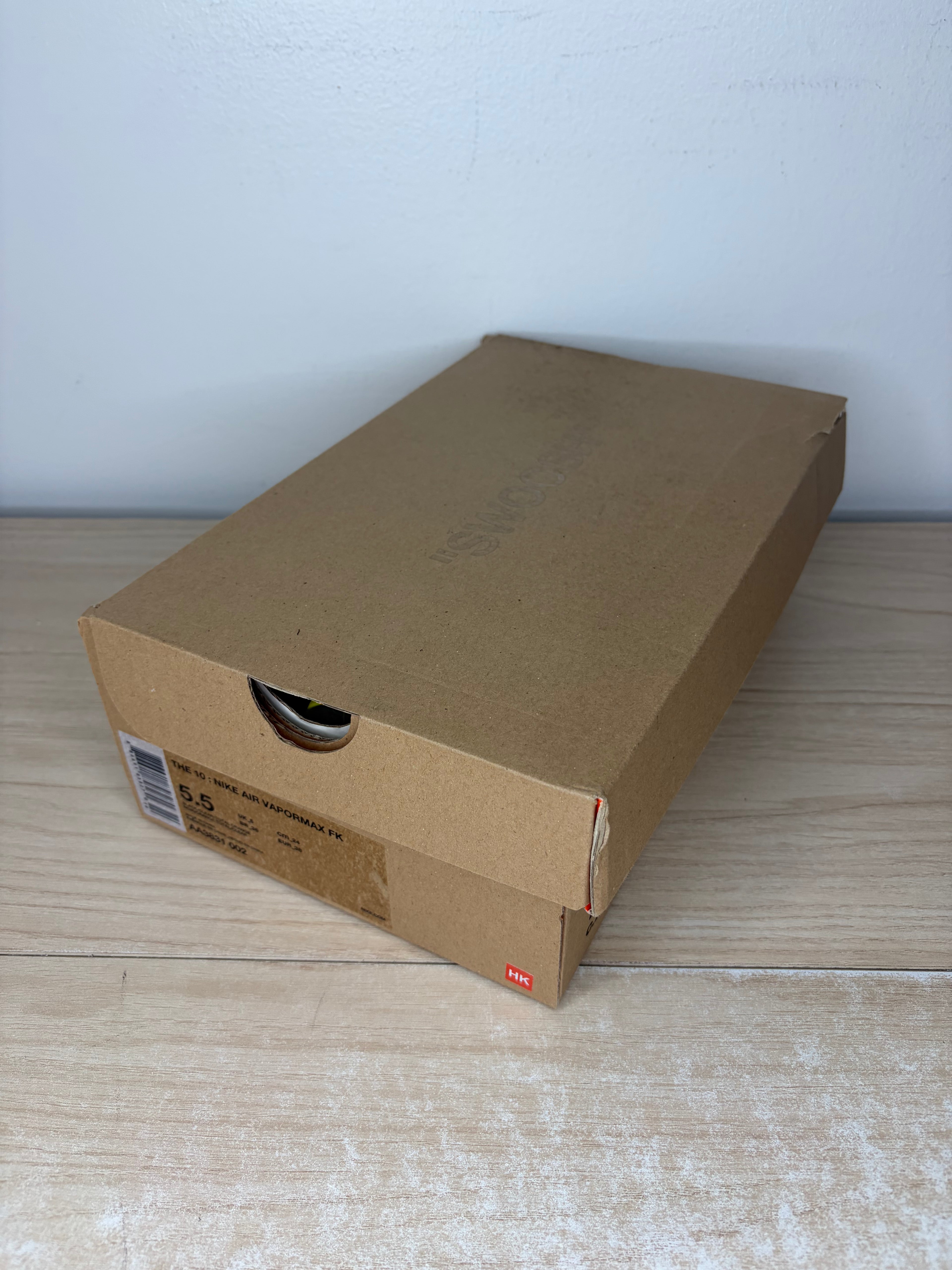 Sz 5.5M Nike Vapormax Off White Black - Brand New, Original Box
