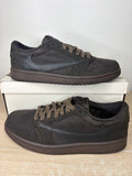Sz 9M Jordan 1 Low Travis Scott Velvet - Preowned, Original Box