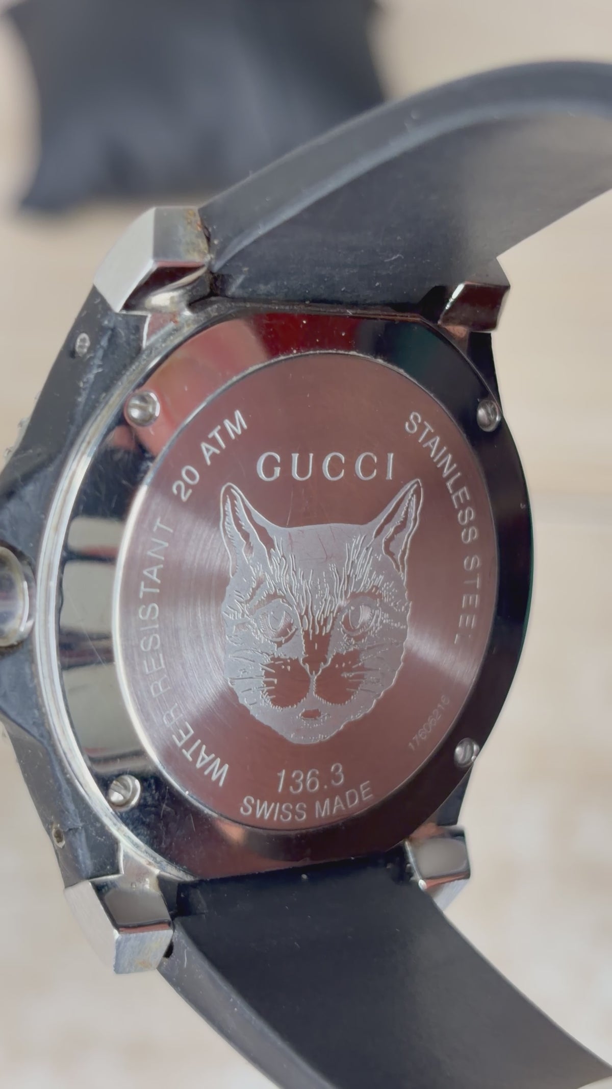 40MM GUCCI DIVER ‘FELINE CAT’